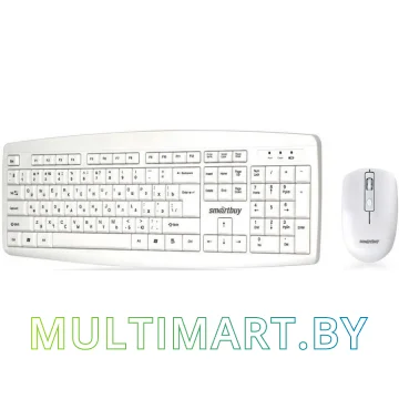 Комплект клавиатура + мышь SmartBuy SBC-212332AG-W
